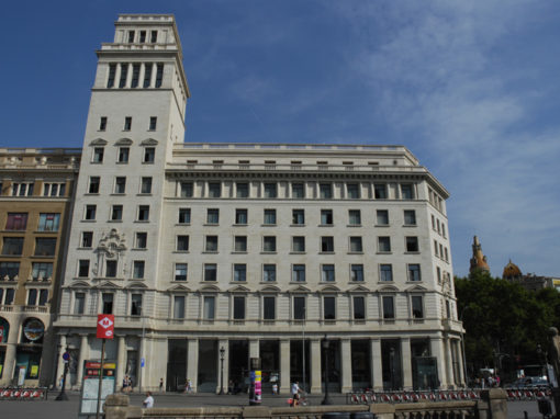 Rehabilitación y refuerzo en Paseo de Gracia 1, Barcelona